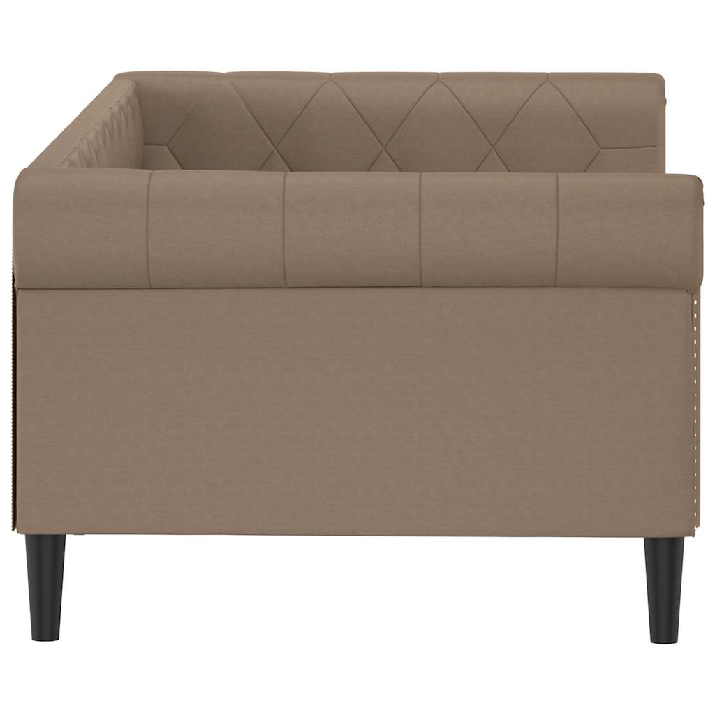 Lit de jour cappuccino 80x200 cm similicuir - XIOS