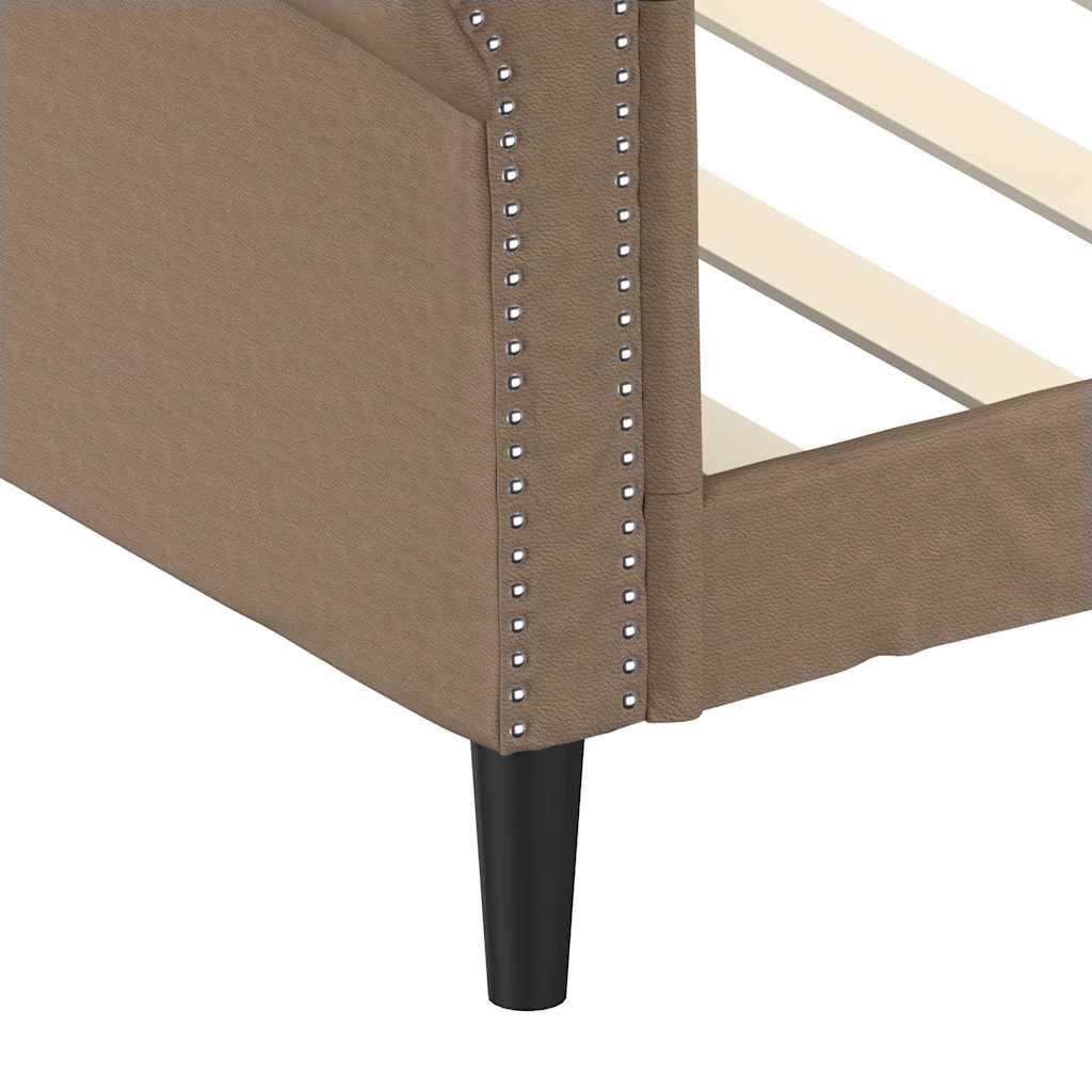 Lit de jour cappuccino 80x200 cm similicuir - XIOS