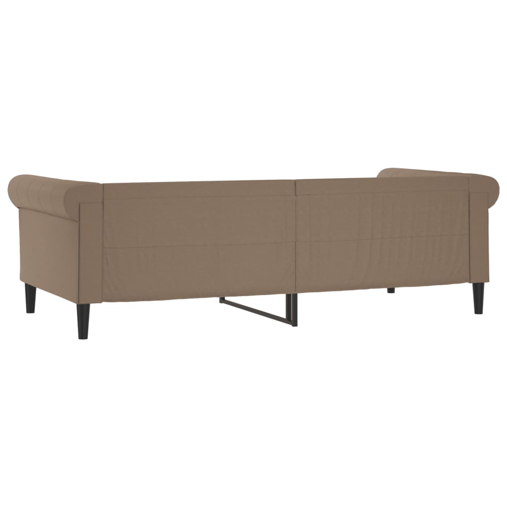 Lit de jour cappuccino 90x200 cm similicuir