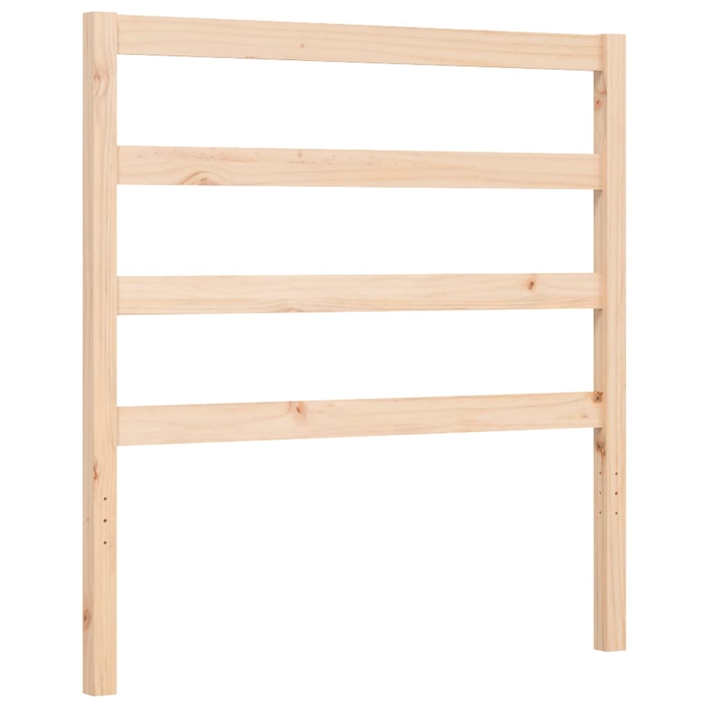 Cadre de lit sans matelas 90x190 cm bois de pin massif - XIOS