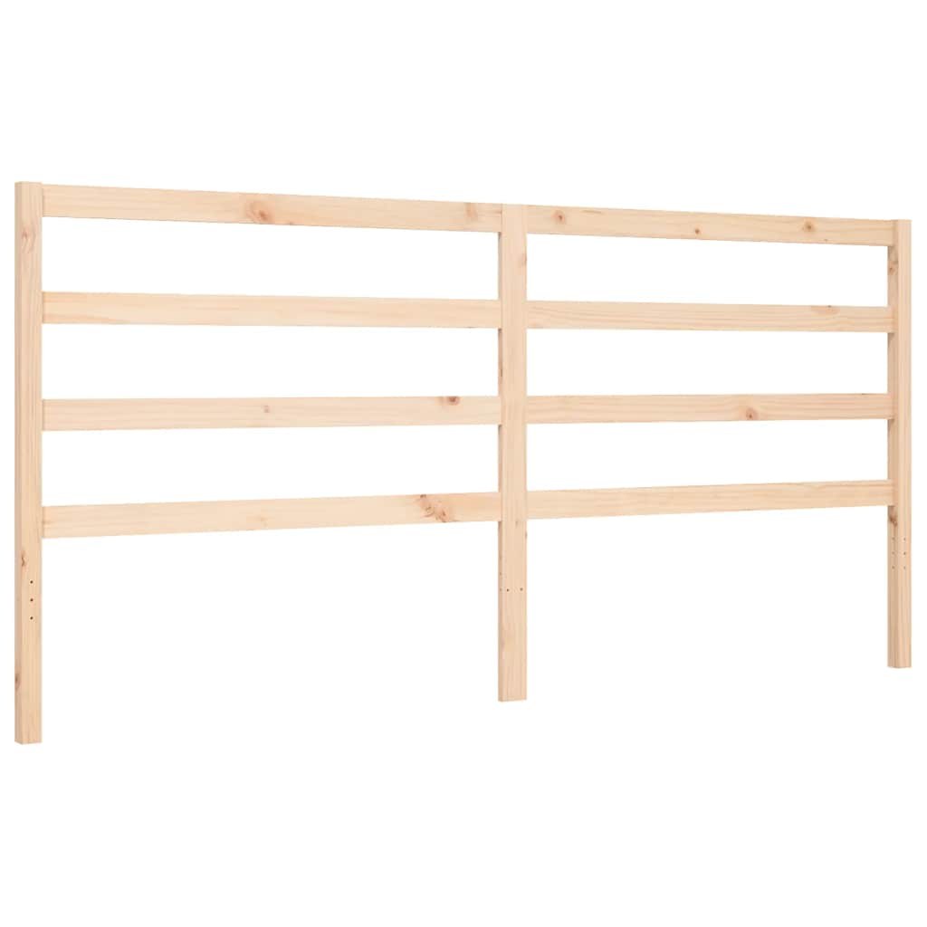 Cadre de lit sans matelas 200x200 cm bois massif de pin - XIOS