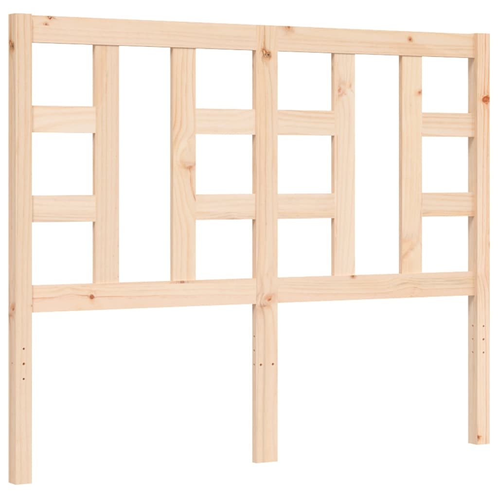 Cadre de lit sans matelas 120x200 cm bois de pin massif - XIOS
