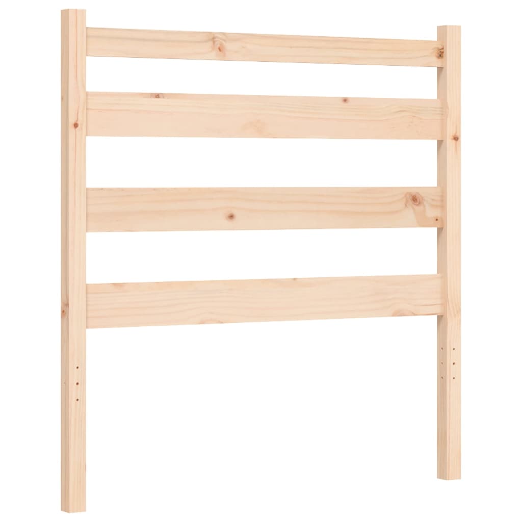 Cadre de lit sans matelas 90x190 cm bois de pin massif - XIOS