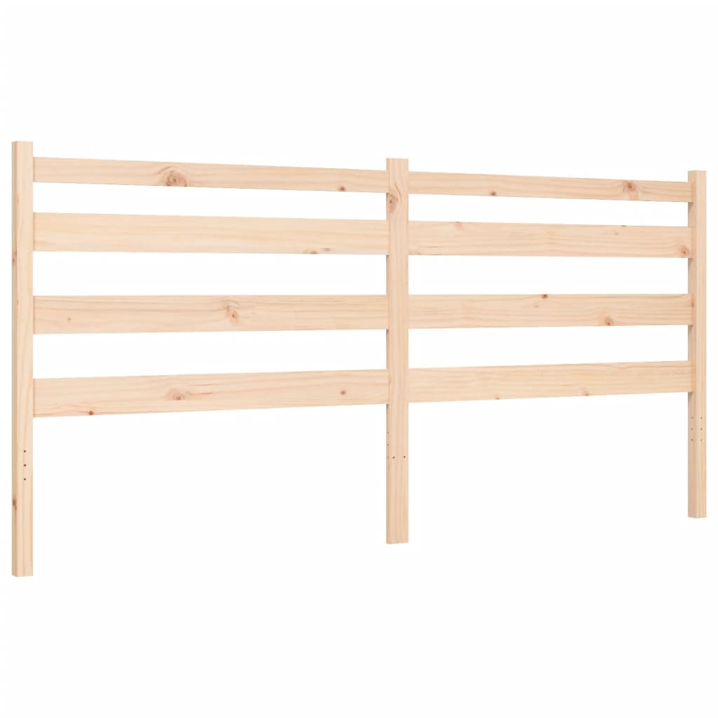 Cadre de lit sans matelas 200x200 cm bois massif de pin - XIOS