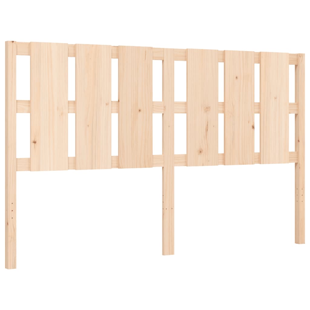 Cadre de lit sans matelas 160x200 cm bois massif de pin - XIOS