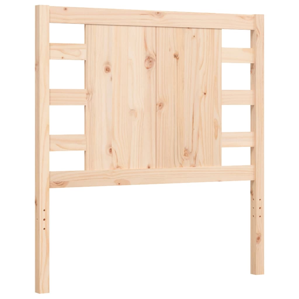 Cadre de lit sans matelas 90x200 cm bois de pin massif - XIOS