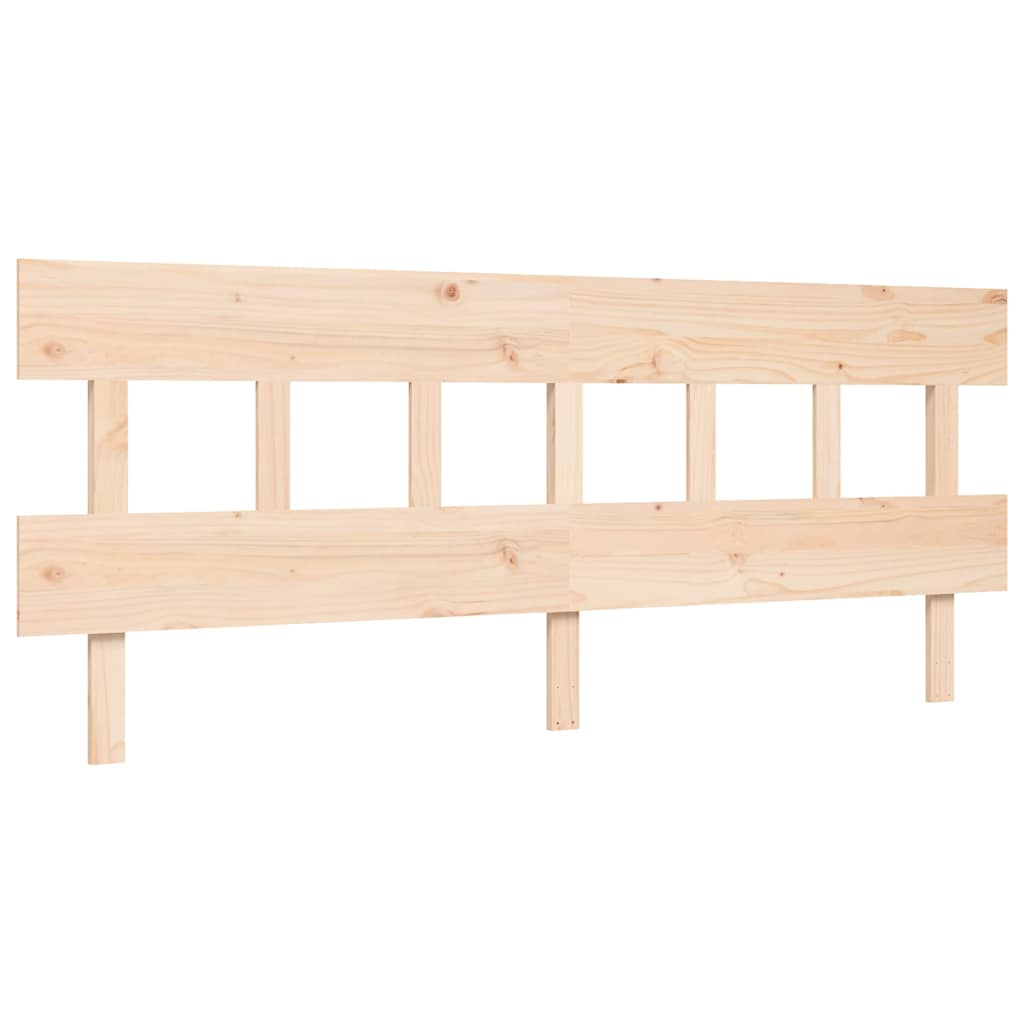 Cadre de lit sans matelas 200x200 cm bois massif de pin - XIOS