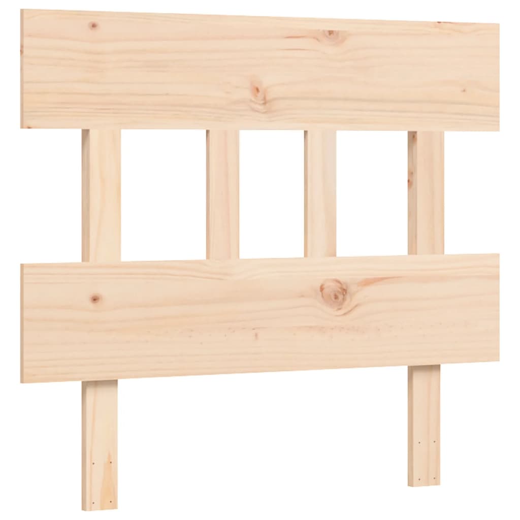 Cadre de lit sans matelas 90x200 cm bois de pin massif - XIOS