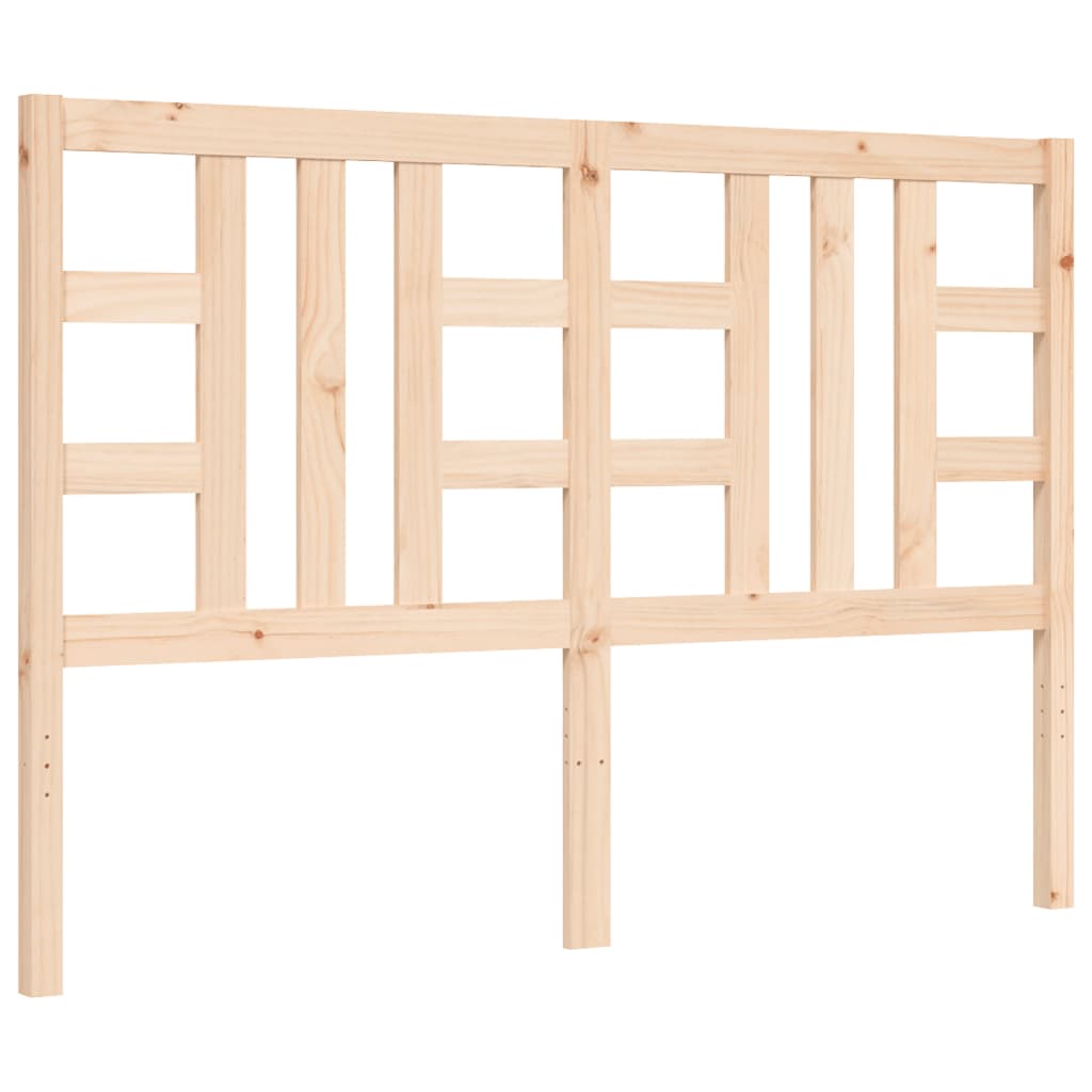 Cadre de lit sans matelas 160x200 cm bois massif - XIOS