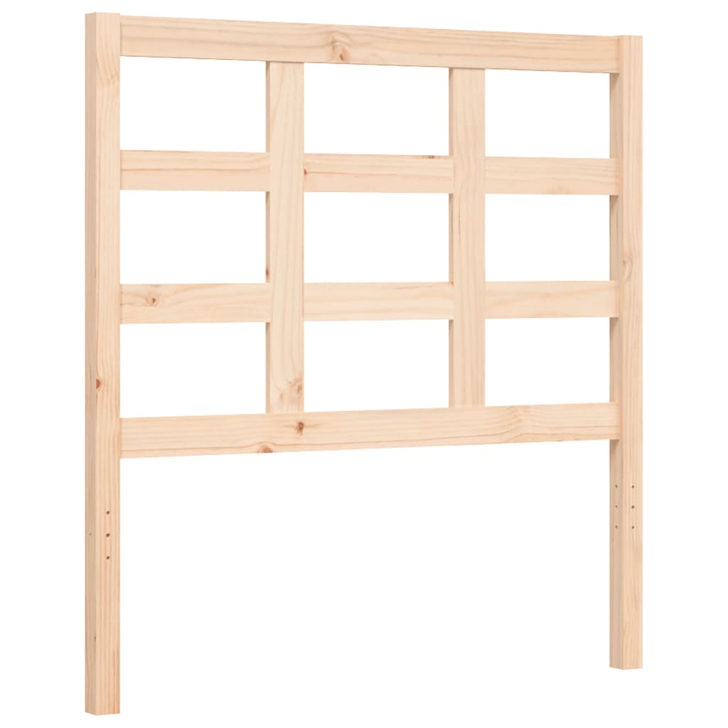 Cadre de lit sans matelas 100x200 cm bois massif - XIOS
