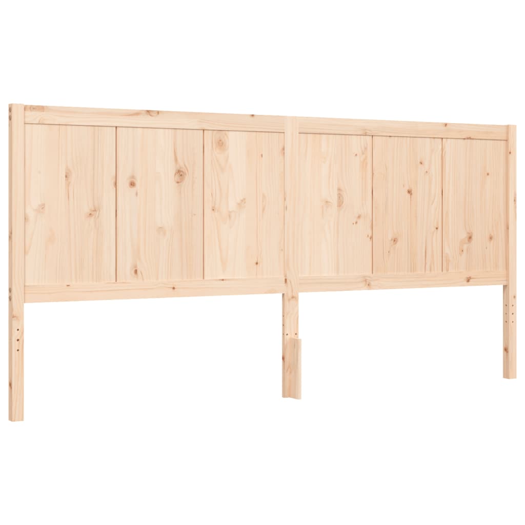 Cadre de lit sans matelas 200x200 cm bois massif - XIOS