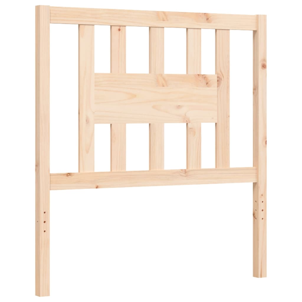 Cadre de lit sans matelas 90x200 cm bois massif - XIOS