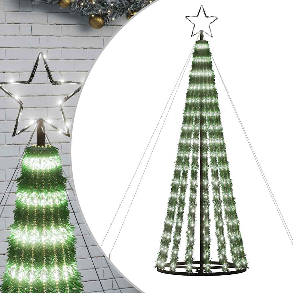 Sapin de Noël à LED 275 LED blanc froid 180 cm - XIOS