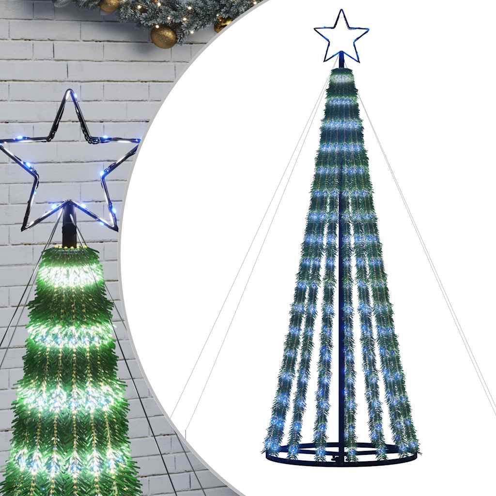 Sapin de Noël à LED 275 LED bleu 180 cm - XIOS