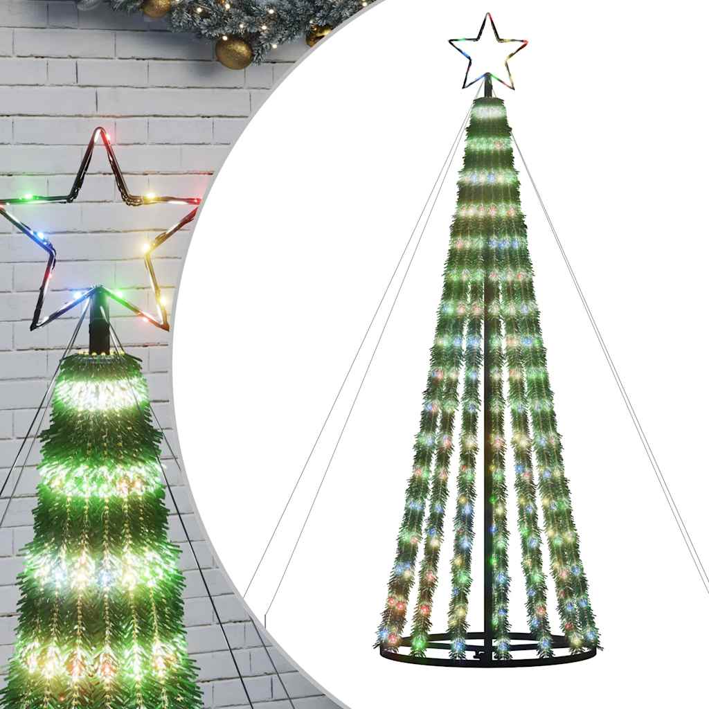 Sapin de Noël à LED 275 LED colorées 180 cm - XIOS