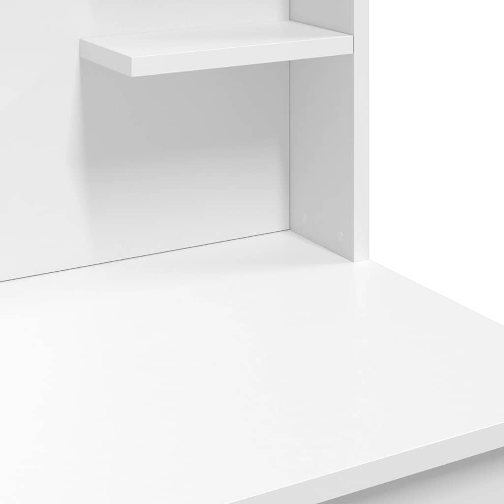 Coiffeuse avec lumières LED blanc 96x40x142 cm - XIOS