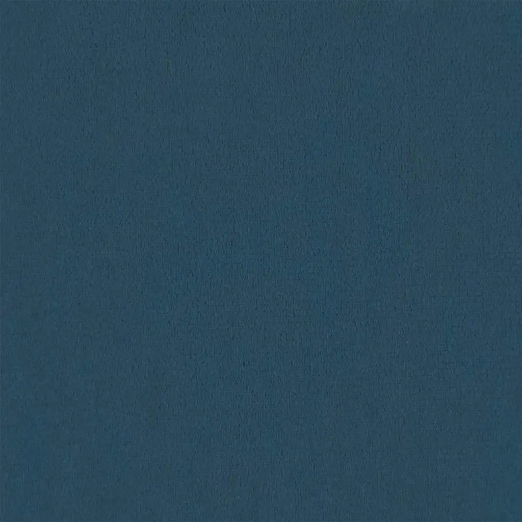 Canapé 2 places avec oreillers décoratifs bleu 140 cm velours - XIOS