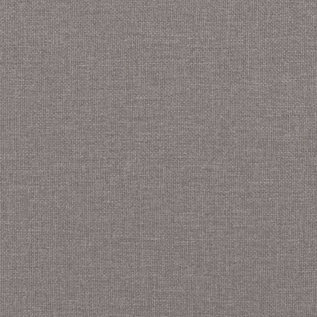 Fauteuil avec repose-pied Taupe 60 cm Tissu - XIOS
