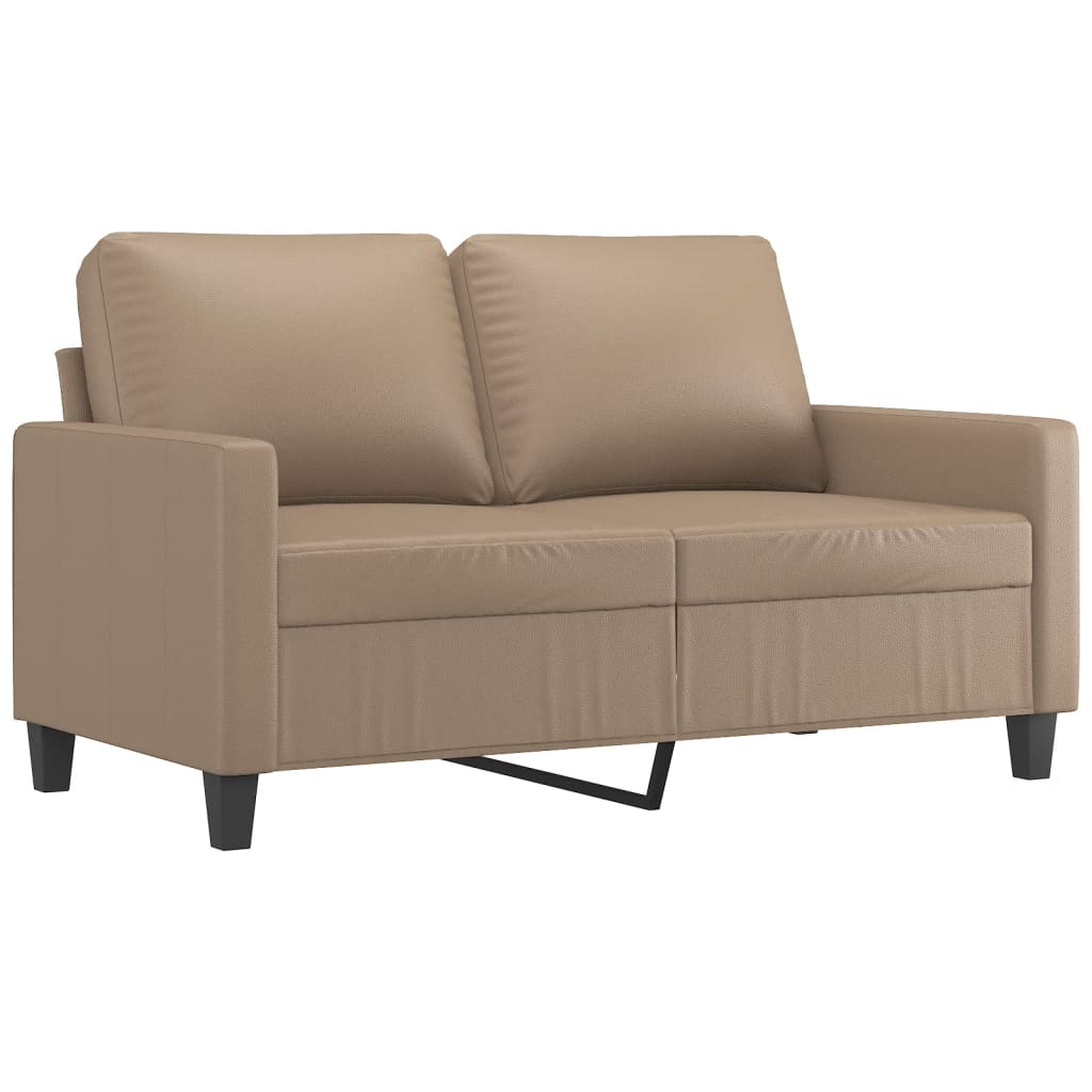 Ensemble de canapés 3 pcs avec coussins Cappuccino Similicuir - XIOS