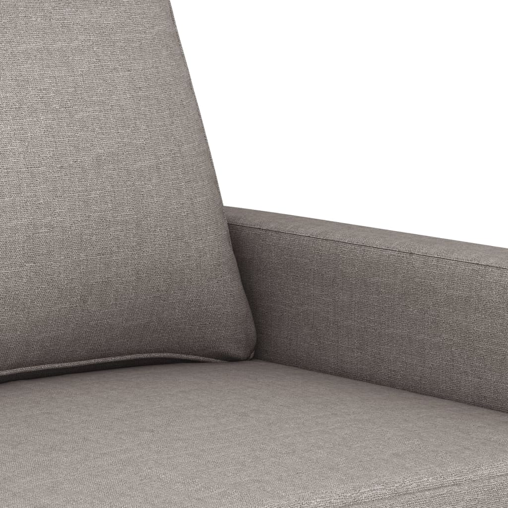 Ensemble de canapés 3 pcs avec coussins Taupe Tissu - XIOS