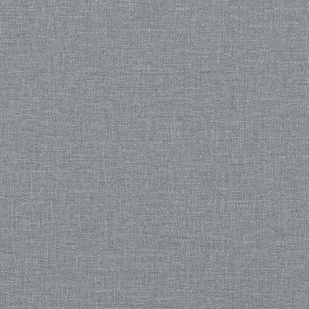 Ensemble de canapés 2 pcs avec coussins Gris clair Tissu - XIOS