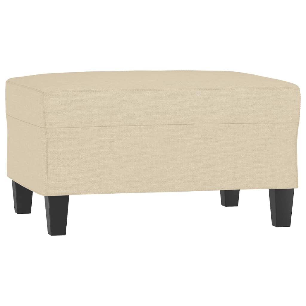 Ensemble de canapés 4 pcs avec coussins crème tissu - XIOS