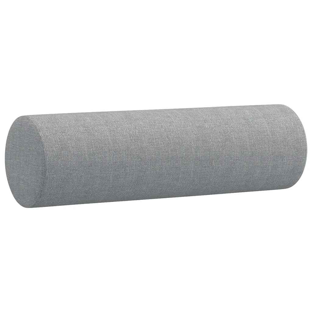 Ensemble de canapés 3 pcs coussins gris clair tissu - XIOS