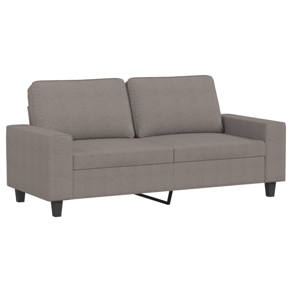 Ensemble de canapés 3 pcs taupe tissu