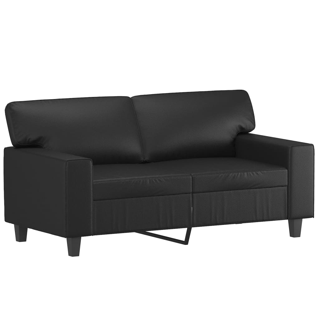 Ensemble de canapés 3 pcs noir similicuir - XIOS
