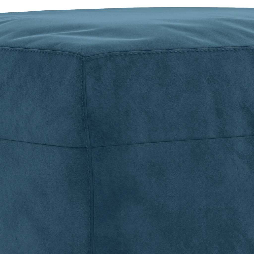 Ensemble de canapés 4 pcs bleu velours