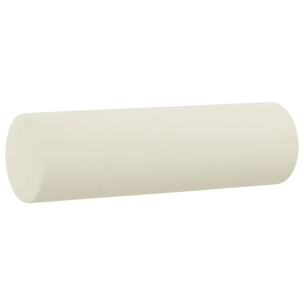 Ensemble de canapés 2 pcs avec coussins crème velours - XIOS
