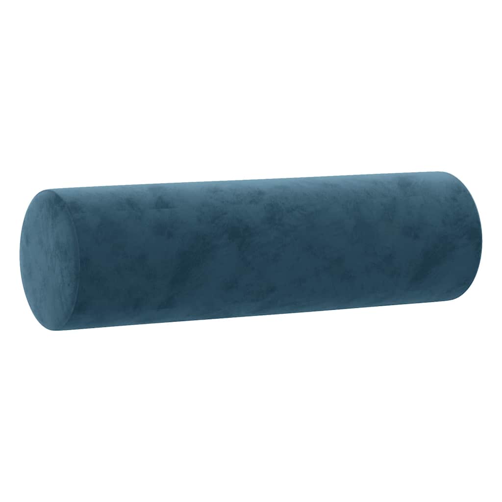 Ensemble de canapés 3 pcs avec coussins bleu velours - XIOS
