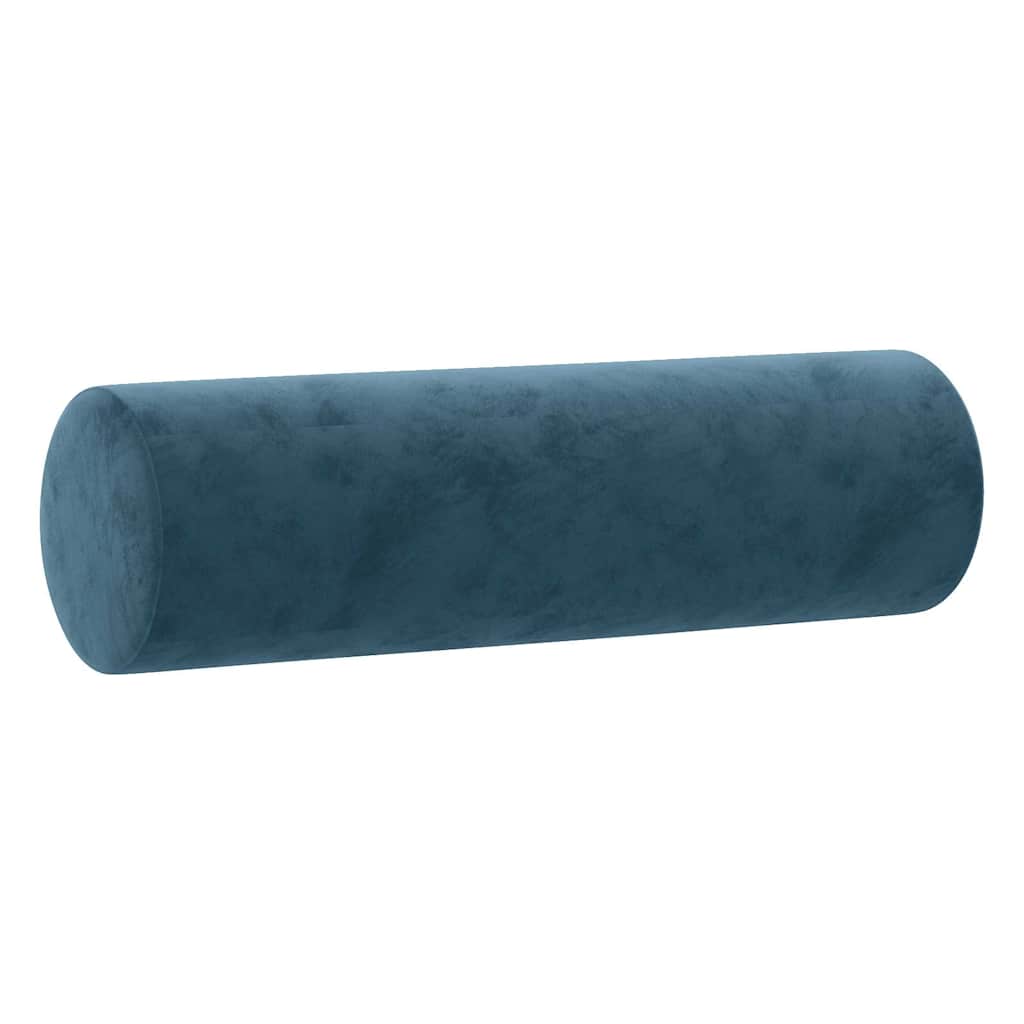 Ensemble de canapés 2 pcs avec coussins bleu velours - XIOS