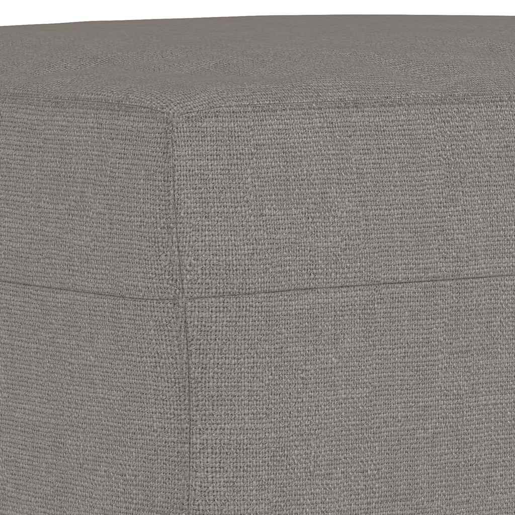 Ensemble de canapés 3 pcs avec coussins Taupe Tissu