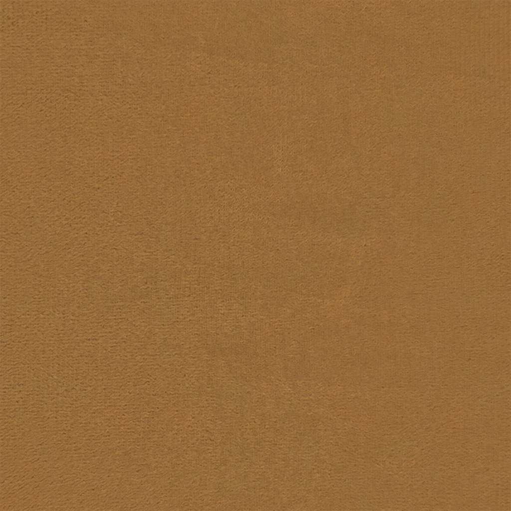 Ensemble de canapés 2 pcs avec coussins Marron Velours - XIOS