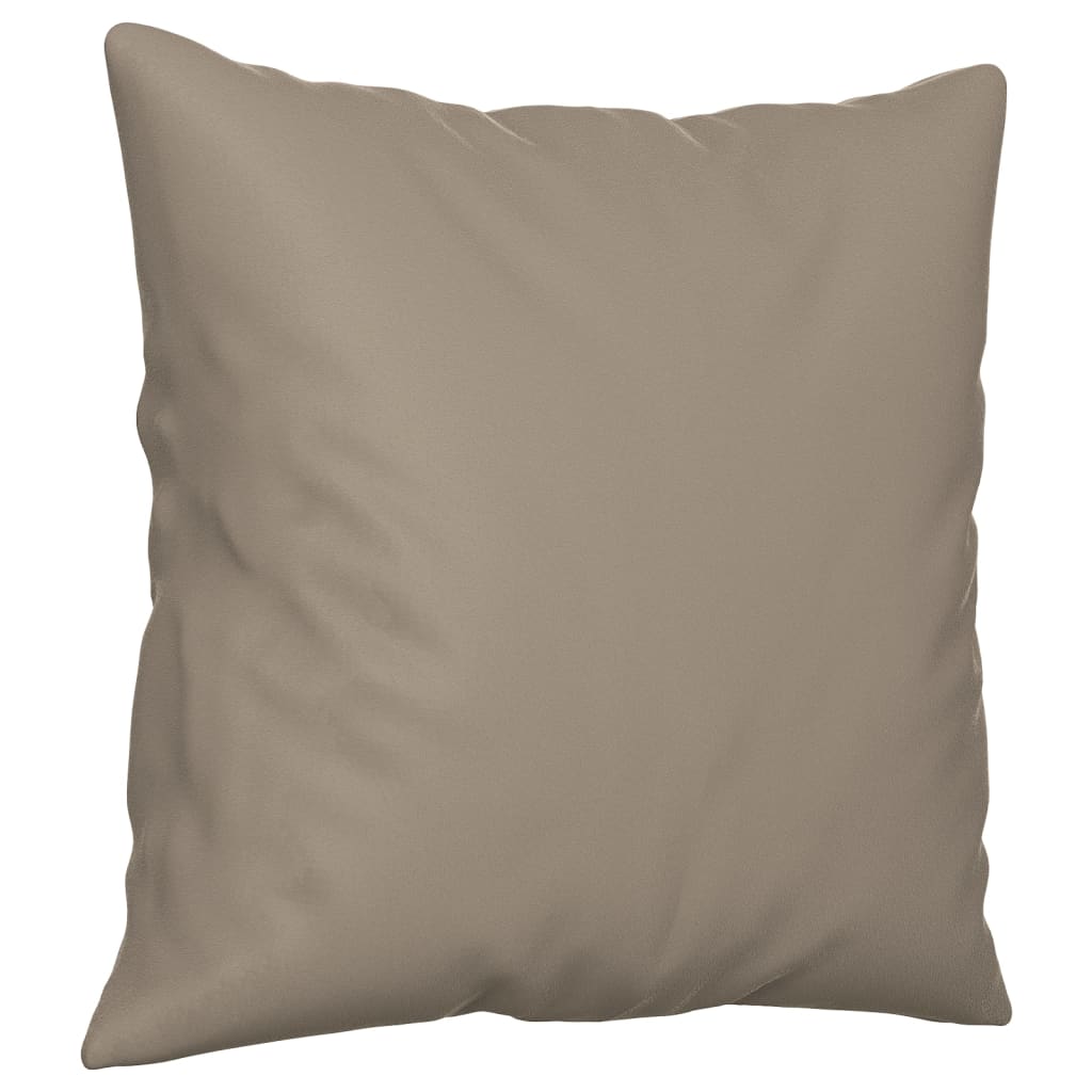 Ensemble de canapés 4 pcs avec coussins Taupe Tissu microfibre - XIOS