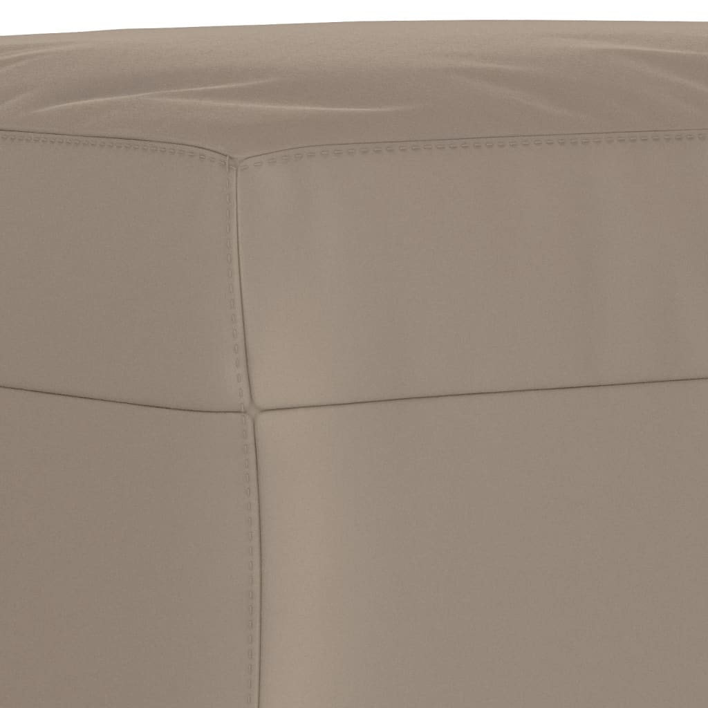 Ensemble de canapés 3 pcs avec coussins taupe tissu microfibre - XIOS