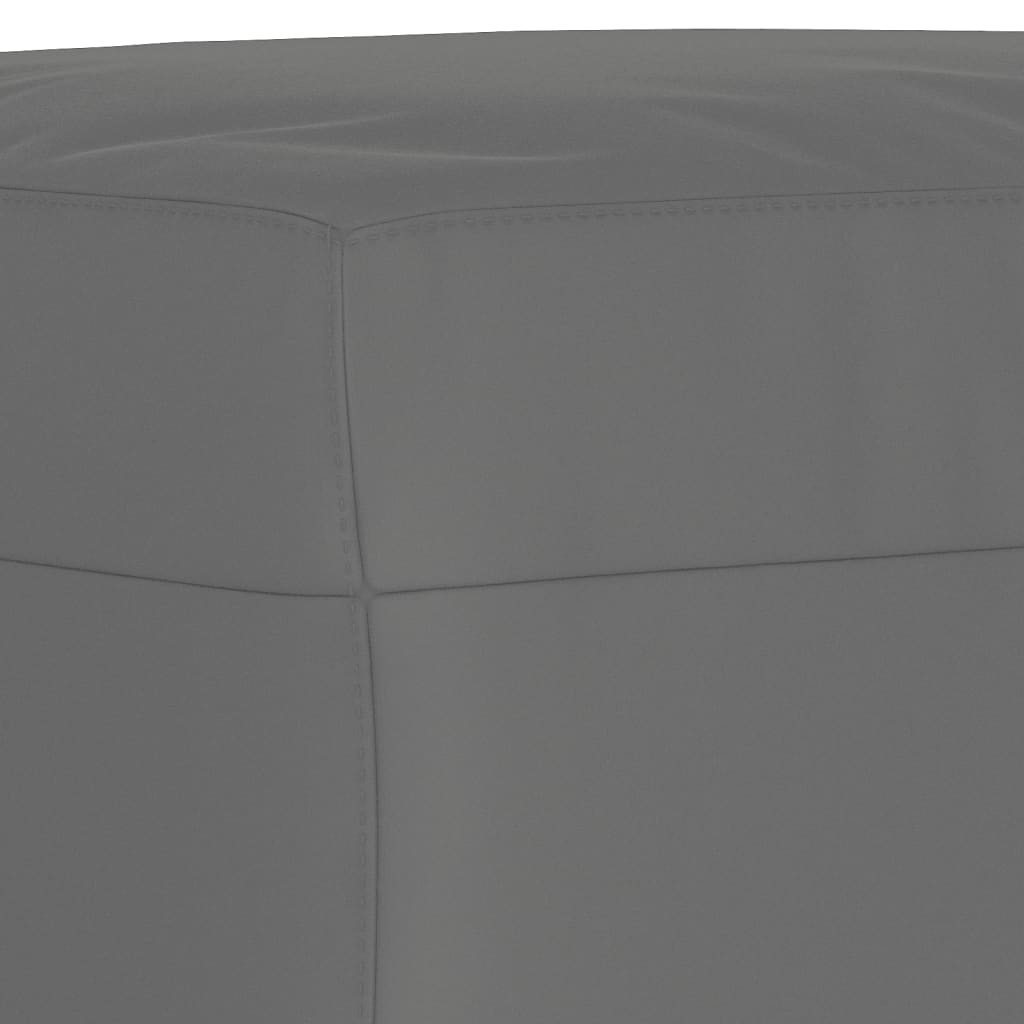 Ensemble de canapés 3 pcs coussins Gris foncé Tissu microfibre