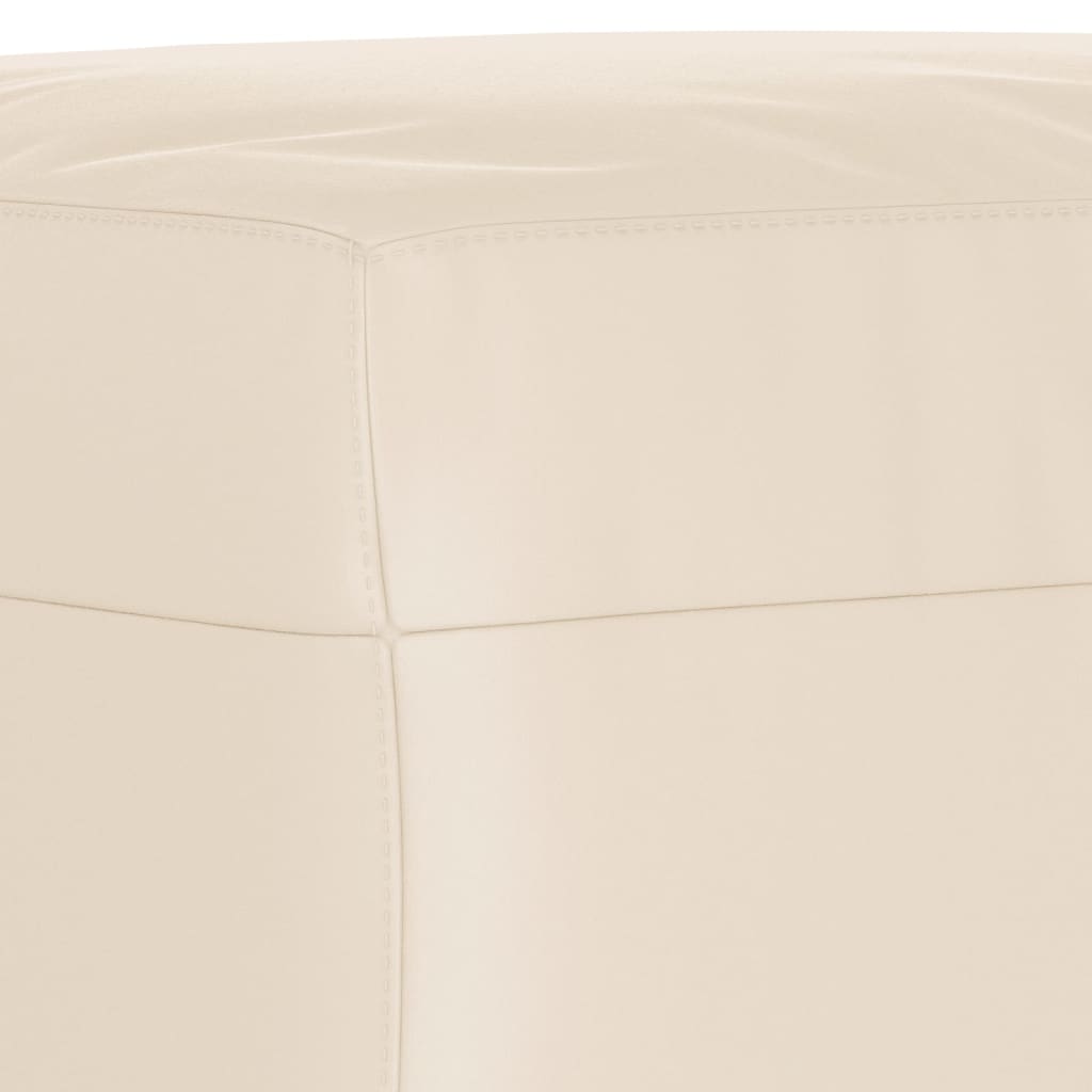 Ensemble de canapés 3 pcs avec coussins Beige Tissu microfibre