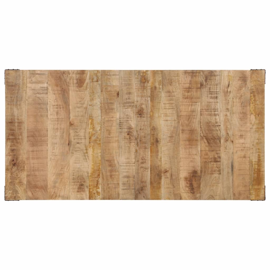 Table à dîner 180x90x75 cm bois de manguier massif - XIOS
