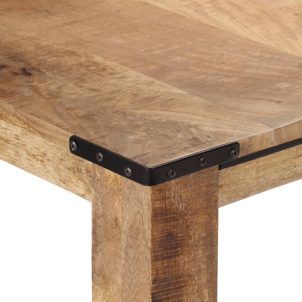 Table à dîner 180x90x75 cm bois de manguier massif - XIOS