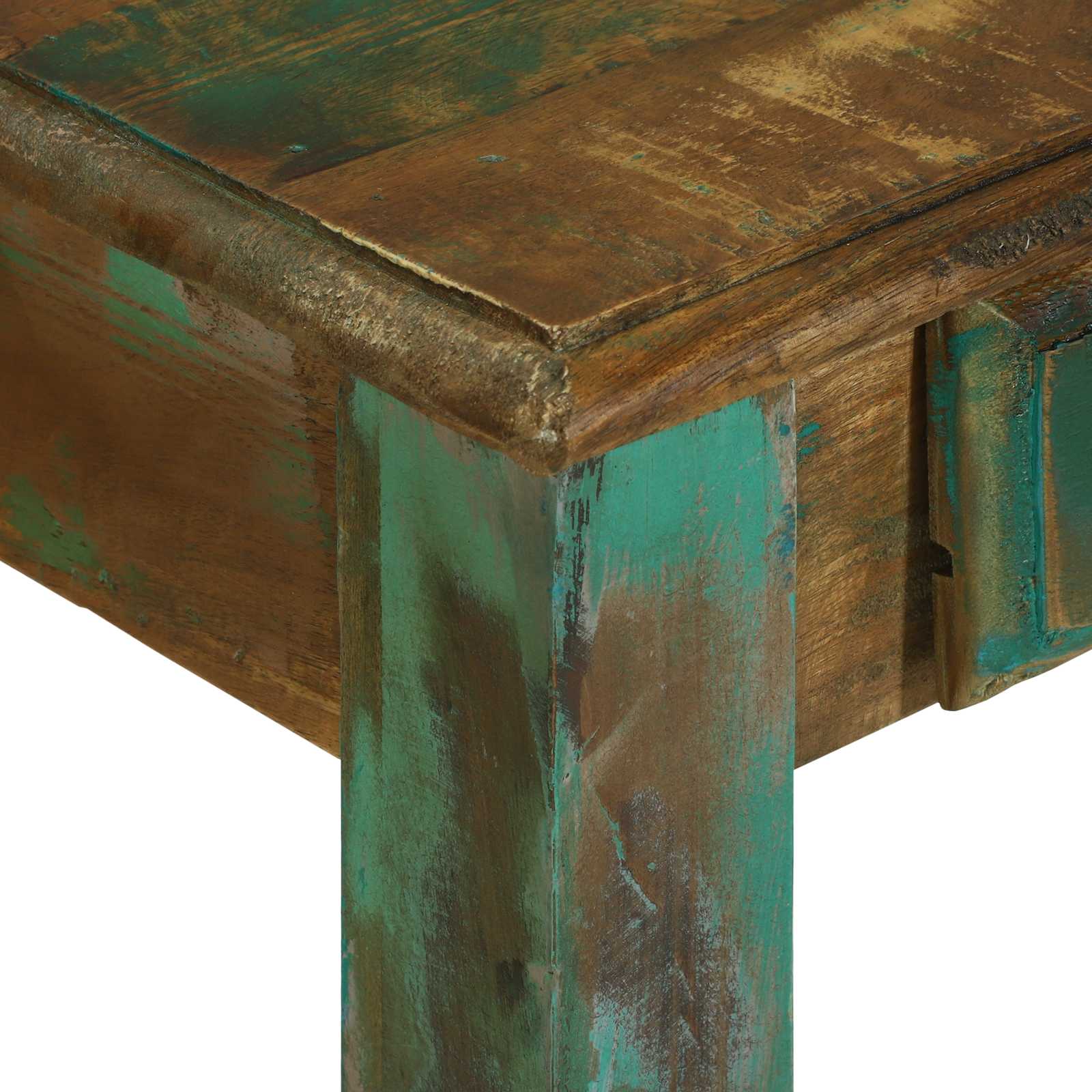 Bureau d'écriture Marron 112 x 55 x 76 cm Bois Recyclé Solide - XIOS