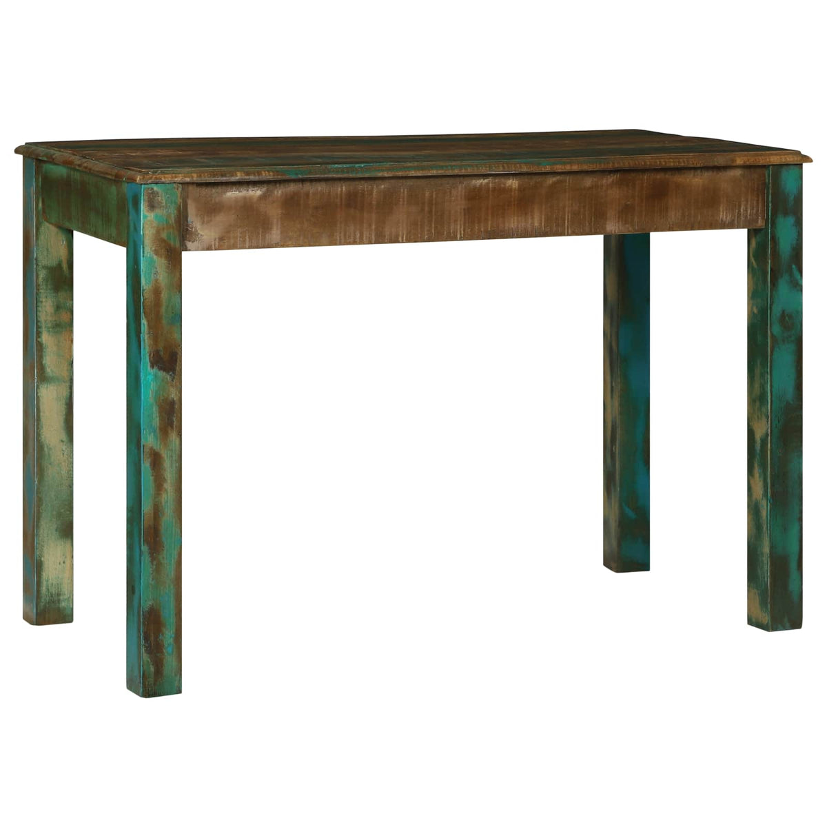 Bureau d'écriture Marron 112 x 55 x 76 cm Bois Recyclé Solide