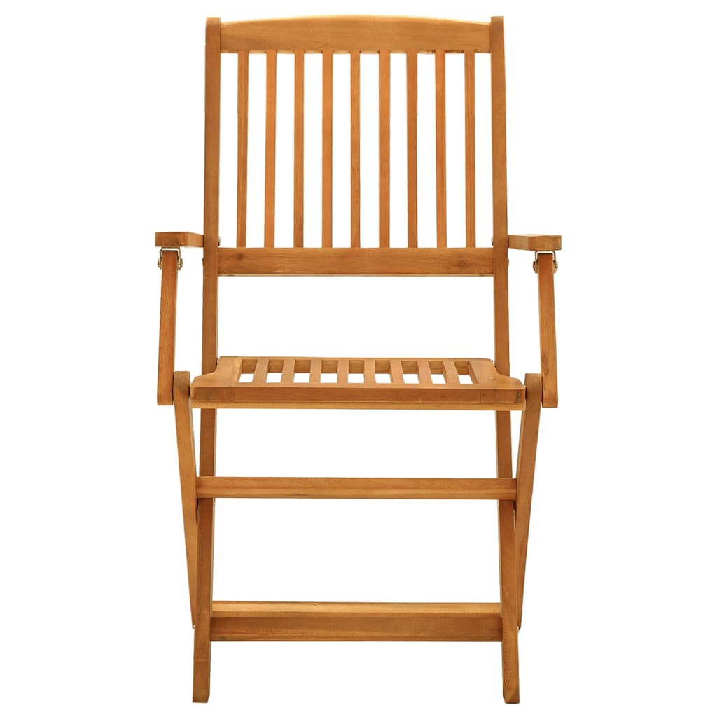 Ensemble à manger de jardin 5 pcs Bois d'acacia solide