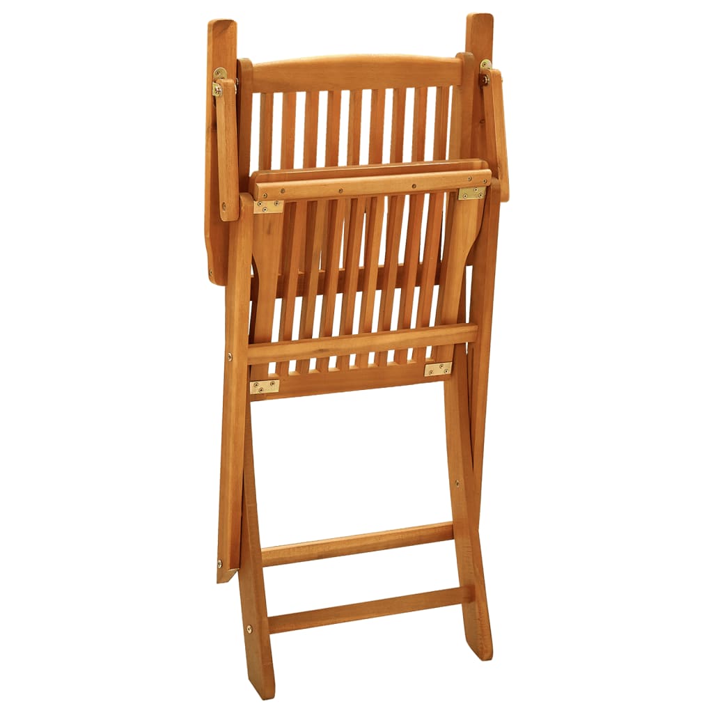 Ensemble à manger de jardin 5 pcs Bois d'acacia solide