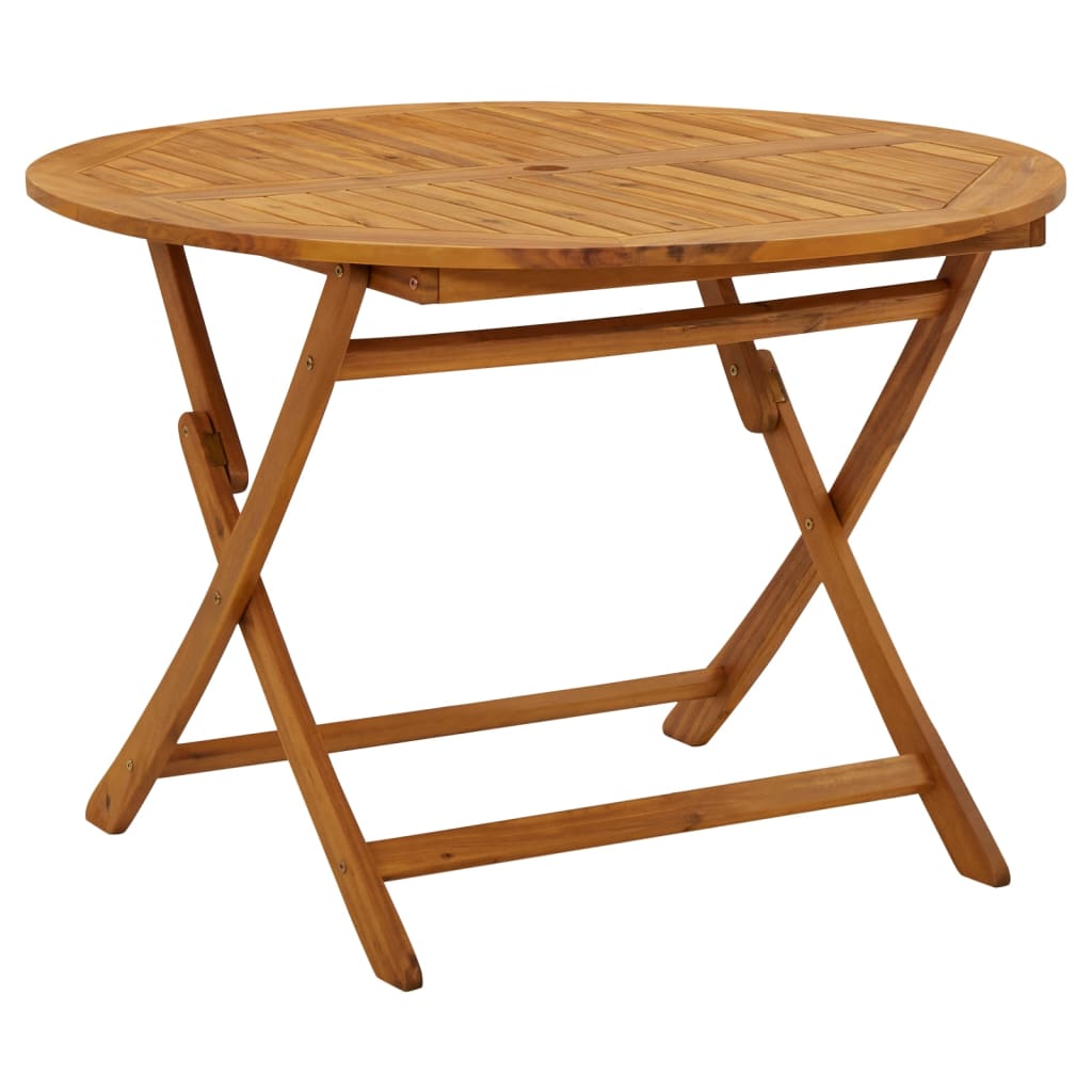 Ensemble à manger de jardin 5 pcs Bois d'acacia solide