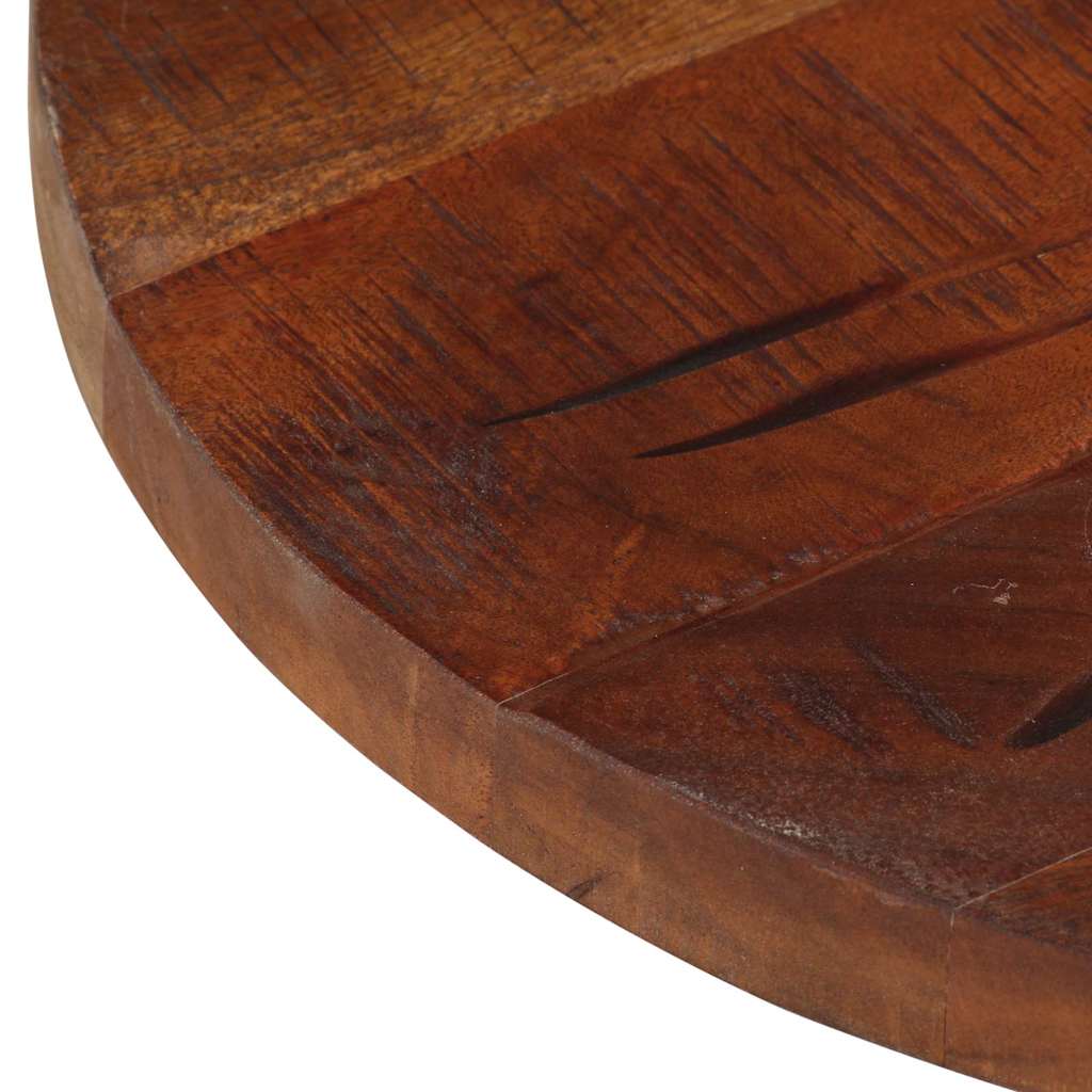 Dessus de table Ø 40x2,5 cm rond bois massif de récupération - XIOS