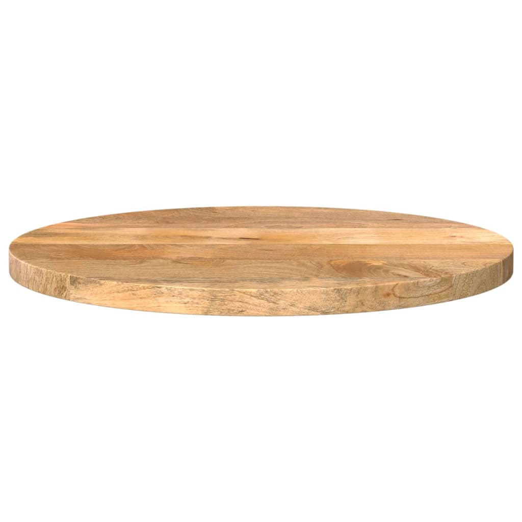 Dessus de table Ø 60x2,5 cm rond bois de manguier massif - XIOS