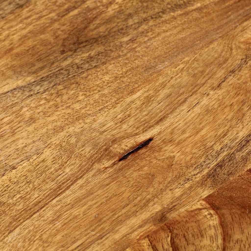 Dessus de table Ø 40x2,5 cm rond bois de manguier massif - XIOS