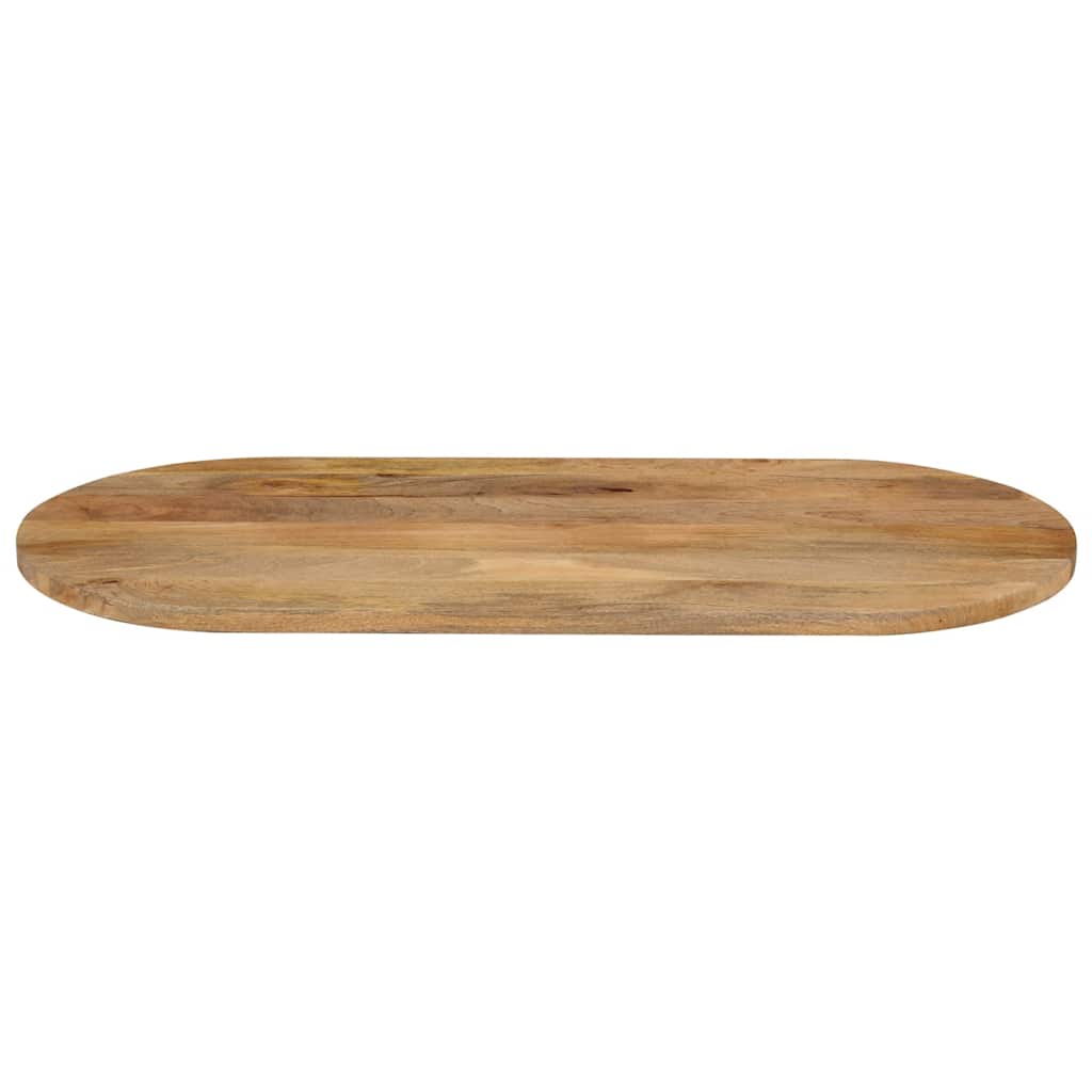 Dessus de table 100x50x3,8 cm ovale bois massif de manguier - XIOS